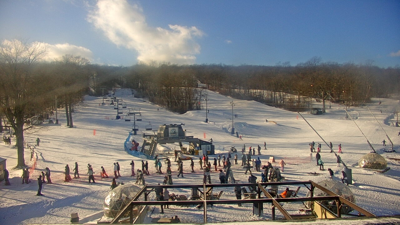 Thumbnail for current weather camera view from Powder Ridge Ski Resort in Middlefield, Connecticut