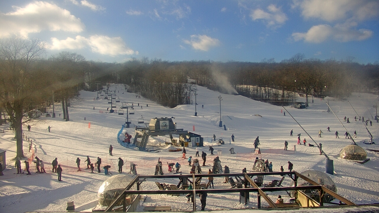Thumbnail for current weather camera view from Powder Ridge Ski Resort in Middlefield, Connecticut