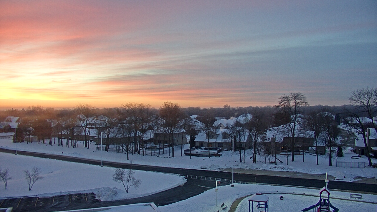 Thumbnail for current weather camera view from Morris Elementary School in Morris, Illinois