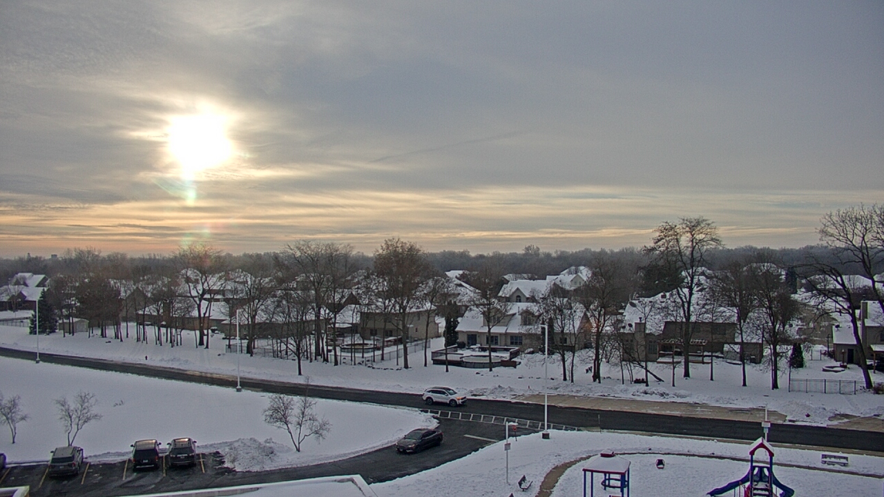 Thumbnail for current weather camera view from Morris Elementary School in Morris, Illinois