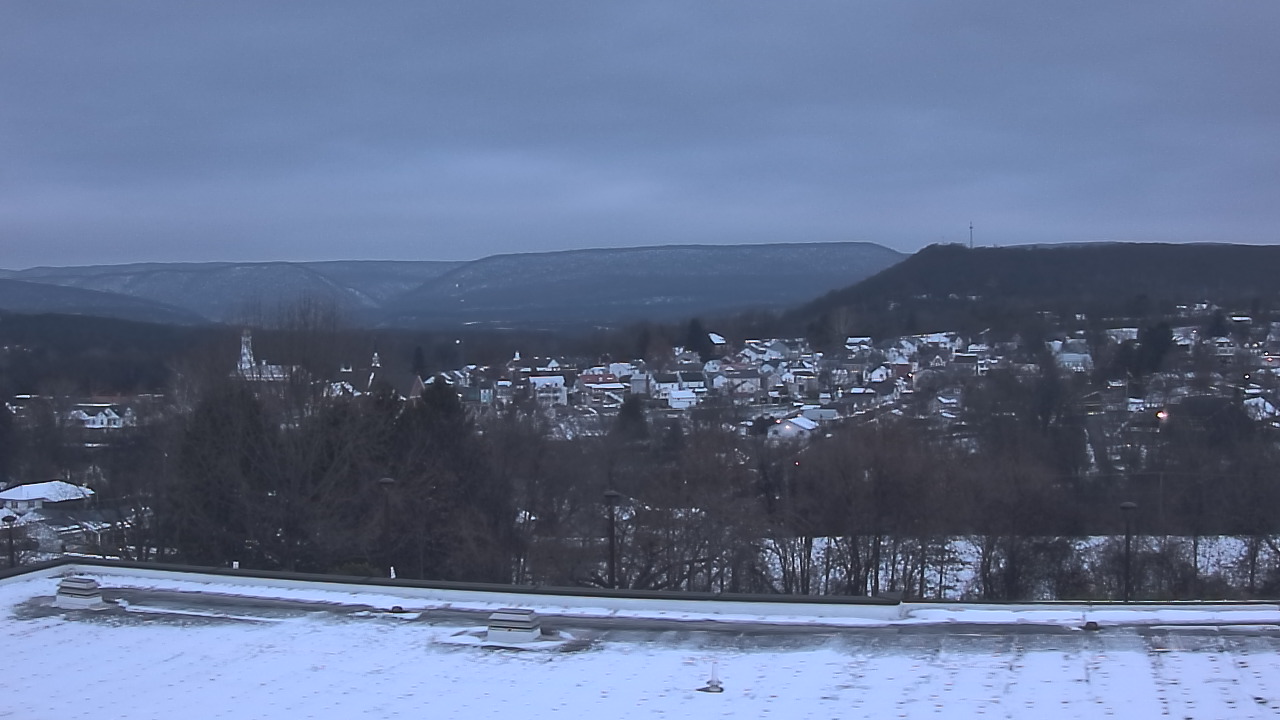 Thumbnail for current weather camera view from Juniata High School in Mifflintown, Pennsylvania