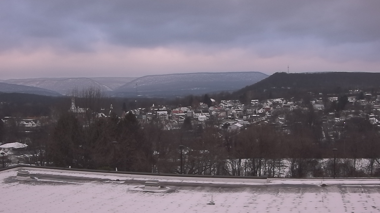 Thumbnail for current weather camera view from Juniata High School in Mifflintown, Pennsylvania