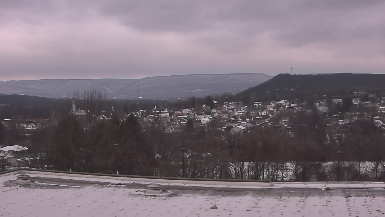 Thumbnail for current weather camera view from Juniata High School in Mifflintown, Pennsylvania