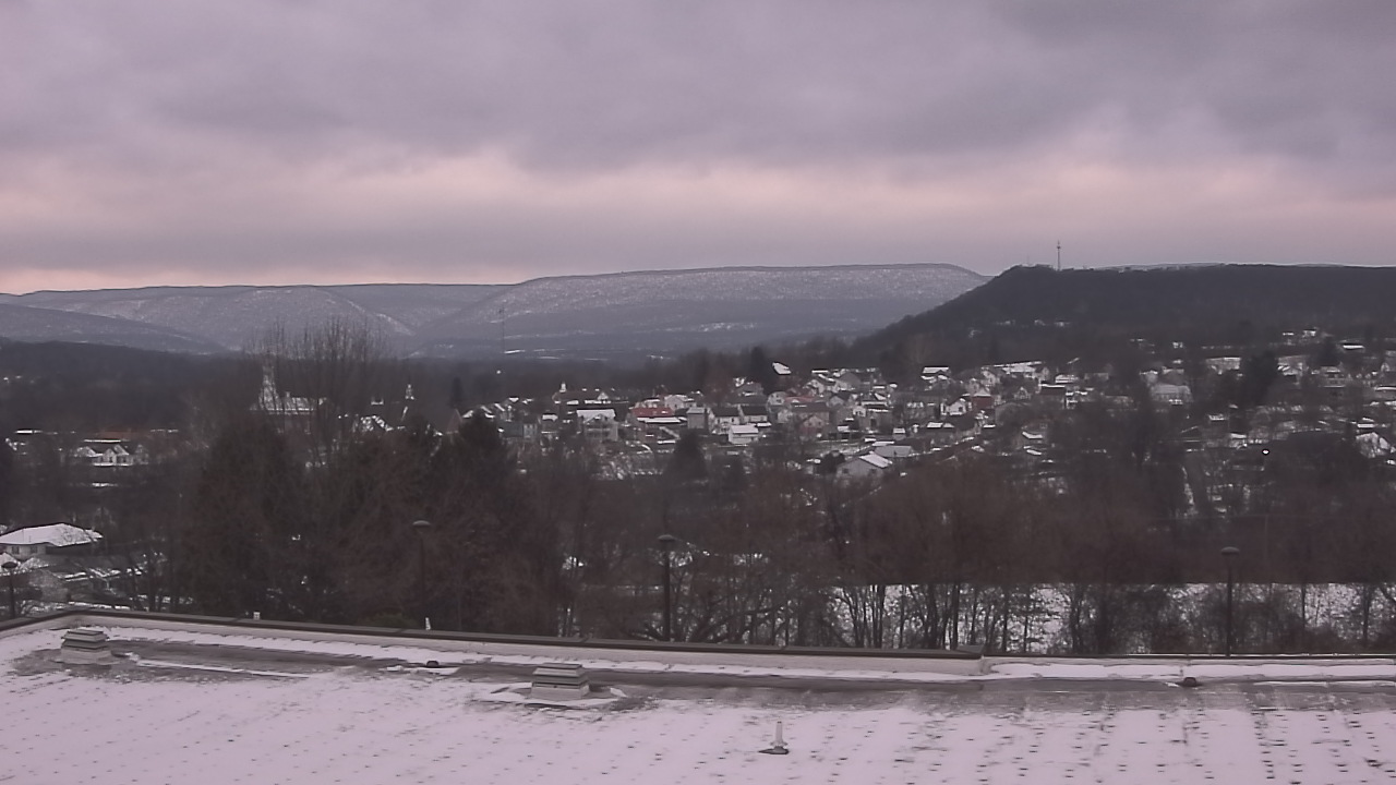Thumbnail for current weather camera view from Juniata High School in Mifflintown, Pennsylvania