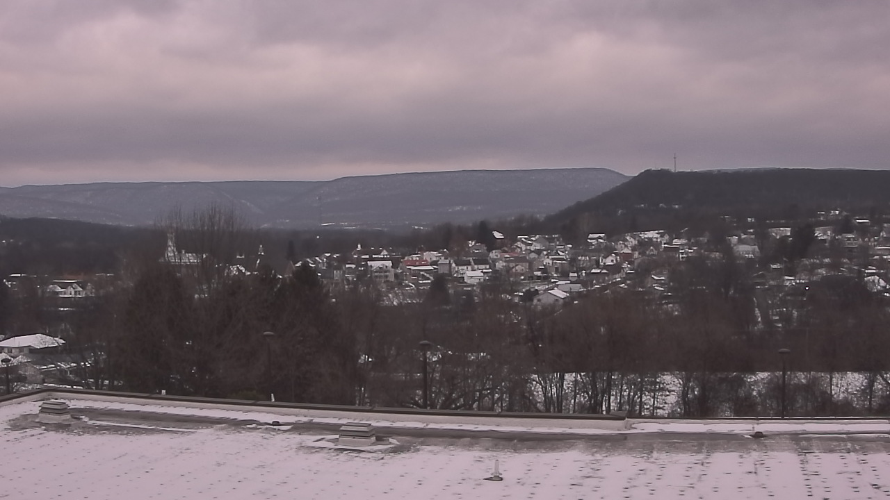 Thumbnail for current weather camera view from Juniata High School in Mifflintown, Pennsylvania