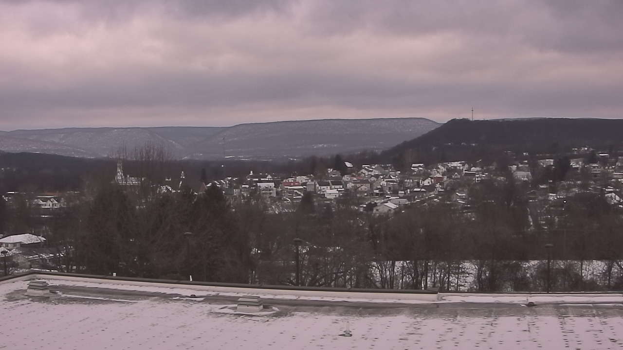 Thumbnail for current weather camera view from Juniata High School in Mifflintown, Pennsylvania