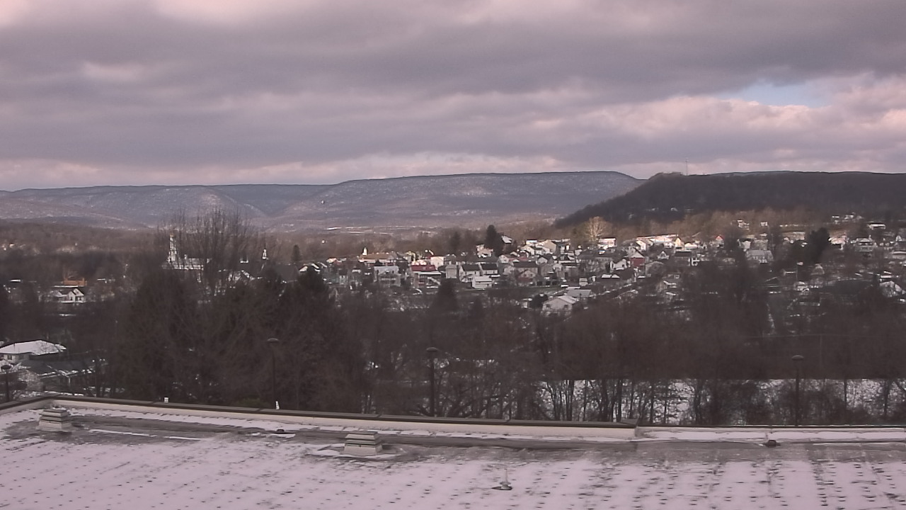 Thumbnail for current weather camera view from Juniata High School in Mifflintown, Pennsylvania