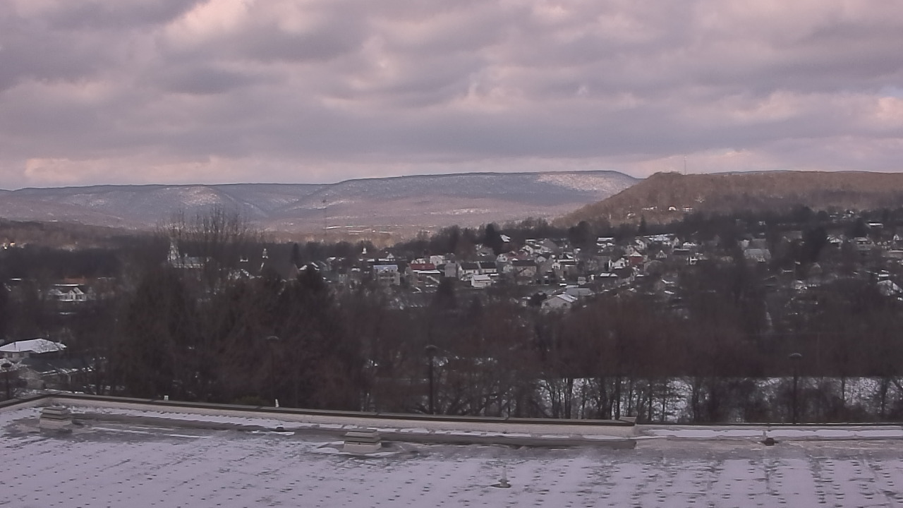 Thumbnail for current weather camera view from Juniata High School in Mifflintown, Pennsylvania