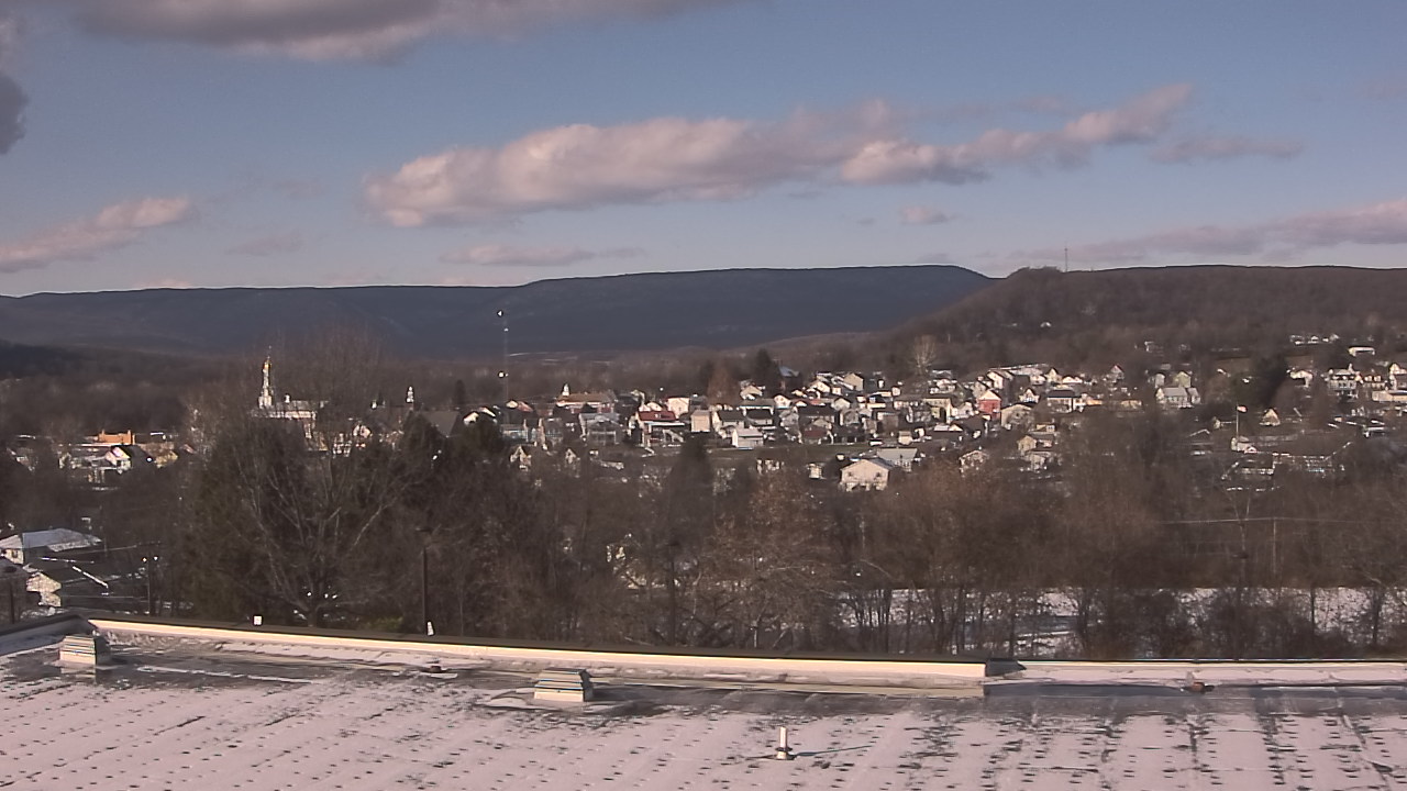 Thumbnail for current weather camera view from Juniata High School in Mifflintown, Pennsylvania