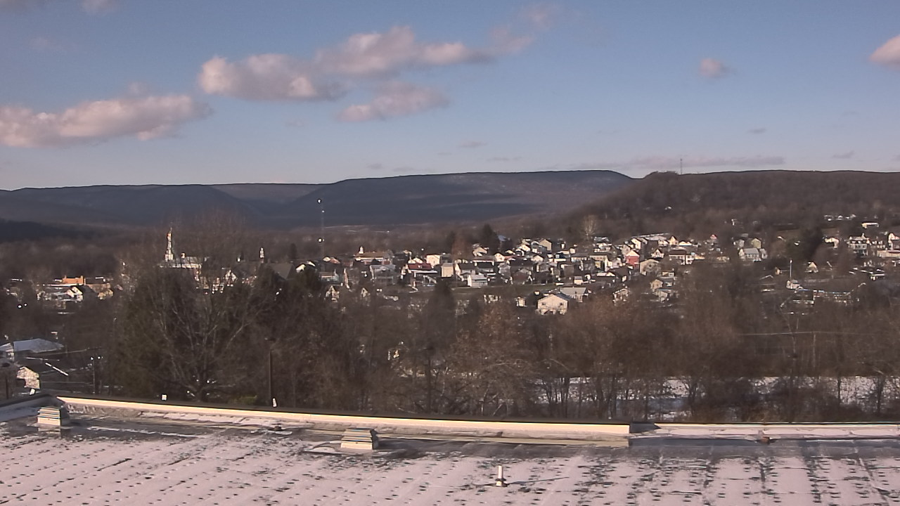 Thumbnail for current weather camera view from Juniata High School in Mifflintown, Pennsylvania