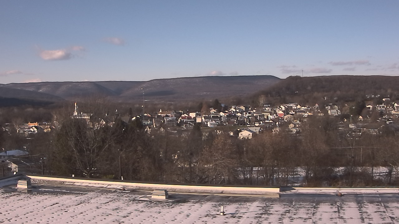 Thumbnail for current weather camera view from Juniata High School in Mifflintown, Pennsylvania