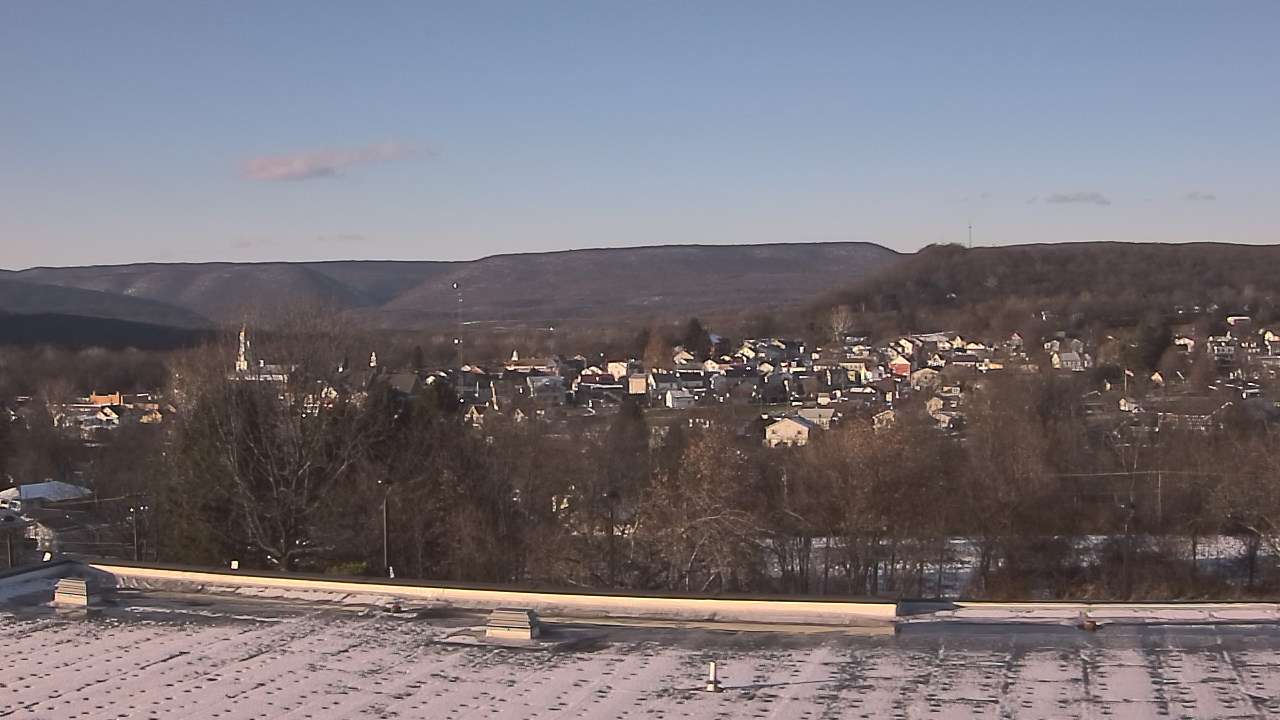 Thumbnail for current weather camera view from Juniata High School in Mifflintown, Pennsylvania
