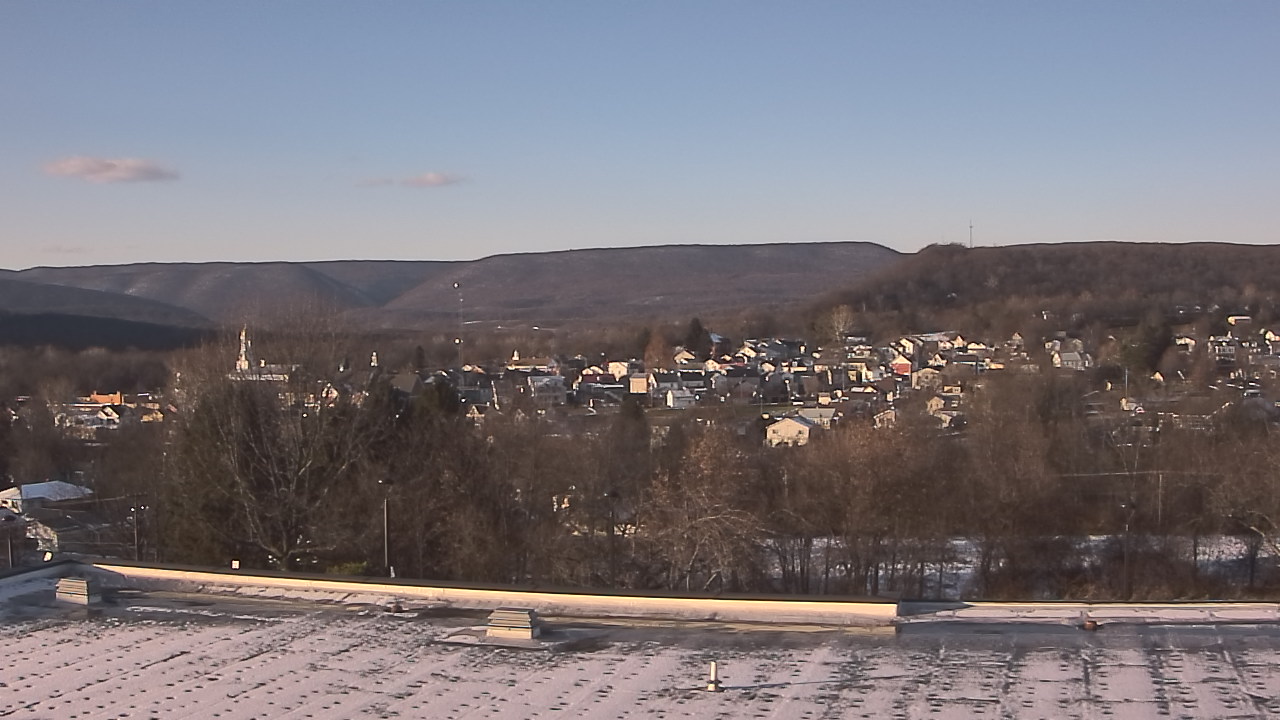 Thumbnail for current weather camera view from Juniata High School in Mifflintown, Pennsylvania