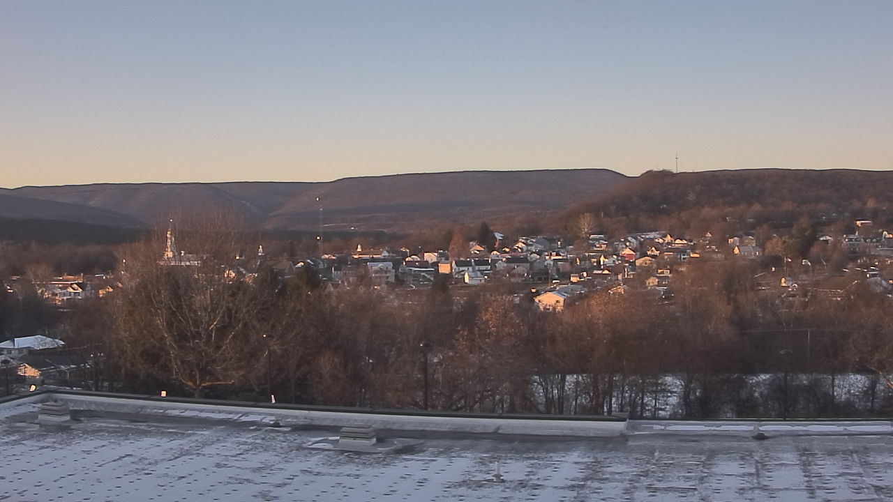 Thumbnail for current weather camera view from Juniata High School in Mifflintown, Pennsylvania