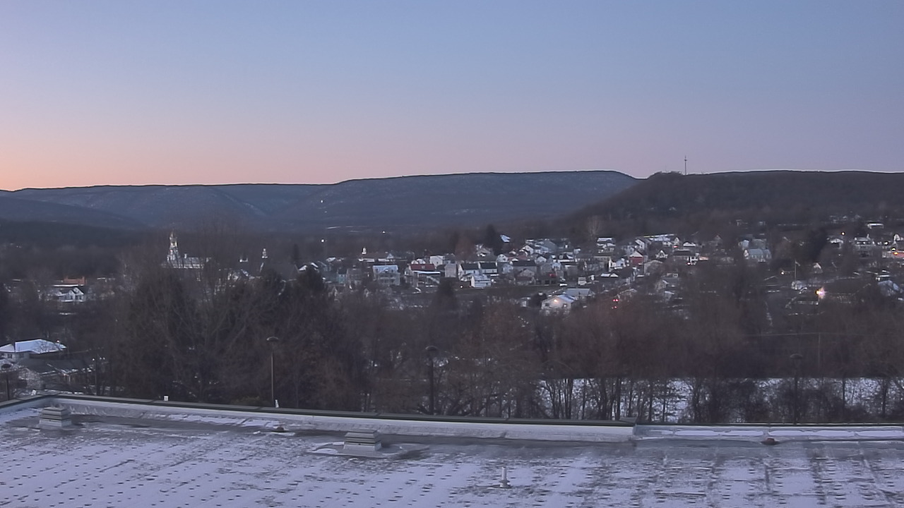 Thumbnail for current weather camera view from Juniata High School in Mifflintown, Pennsylvania