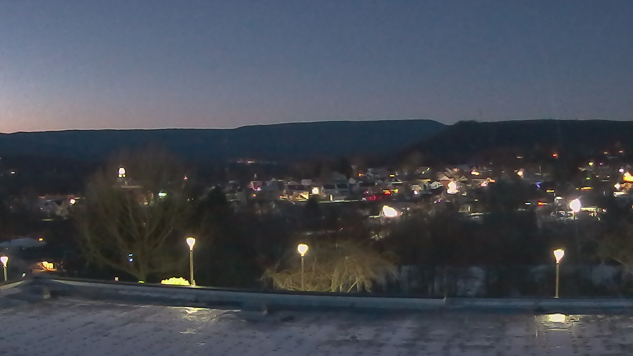 Thumbnail for current weather camera view from Juniata High School in Mifflintown, Pennsylvania