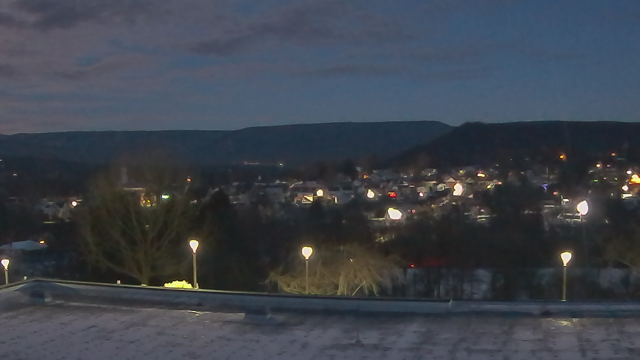 Thumbnail for current weather camera view from Juniata High School in Mifflintown, Pennsylvania
