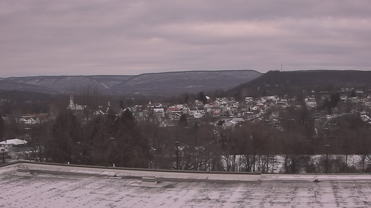 Thumbnail for current weather camera view from Juniata High School in Mifflintown, Pennsylvania