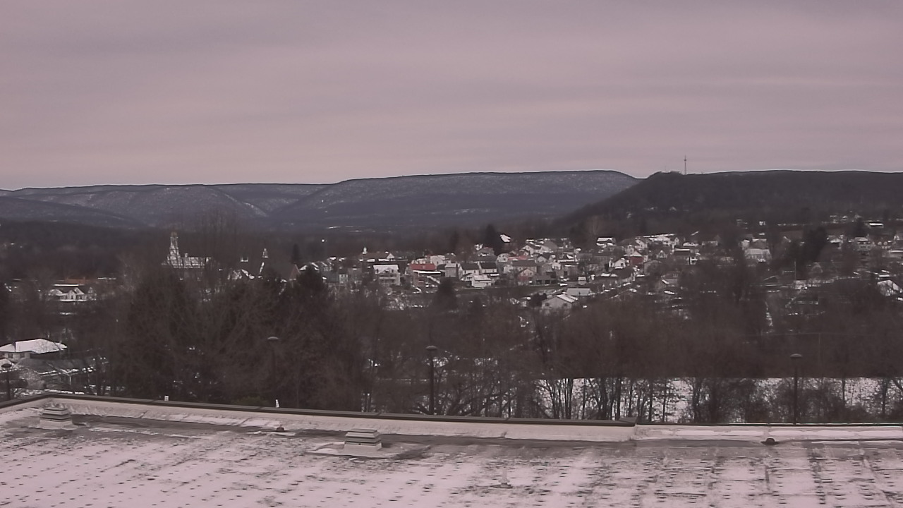 Thumbnail for current weather camera view from Juniata High School in Mifflintown, Pennsylvania