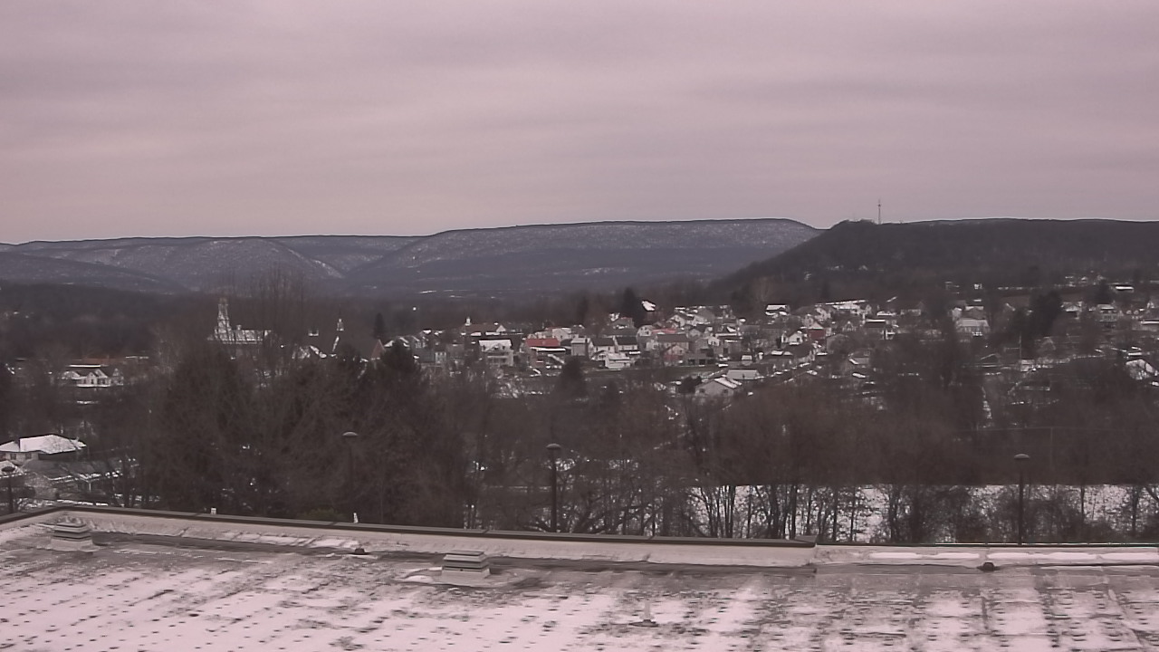 Thumbnail for current weather camera view from Juniata High School in Mifflintown, Pennsylvania