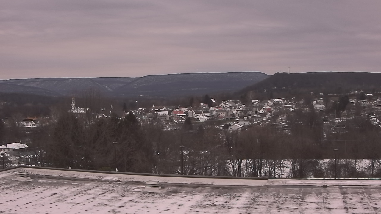 Thumbnail for current weather camera view from Juniata High School in Mifflintown, Pennsylvania