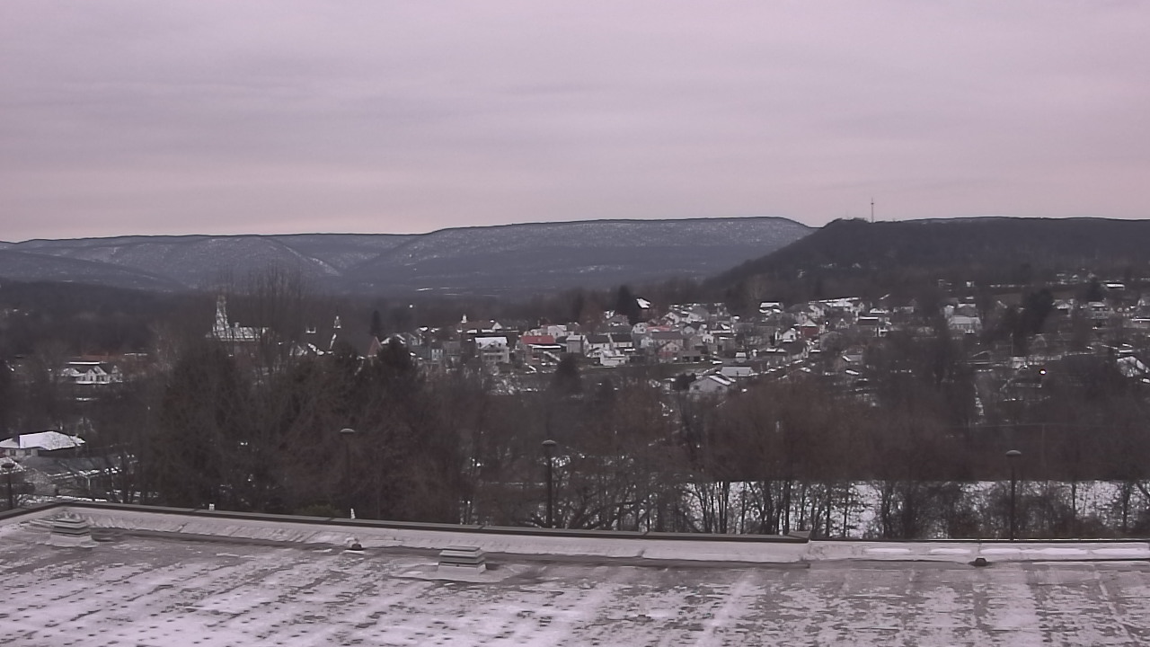 Thumbnail for current weather camera view from Juniata High School in Mifflintown, Pennsylvania