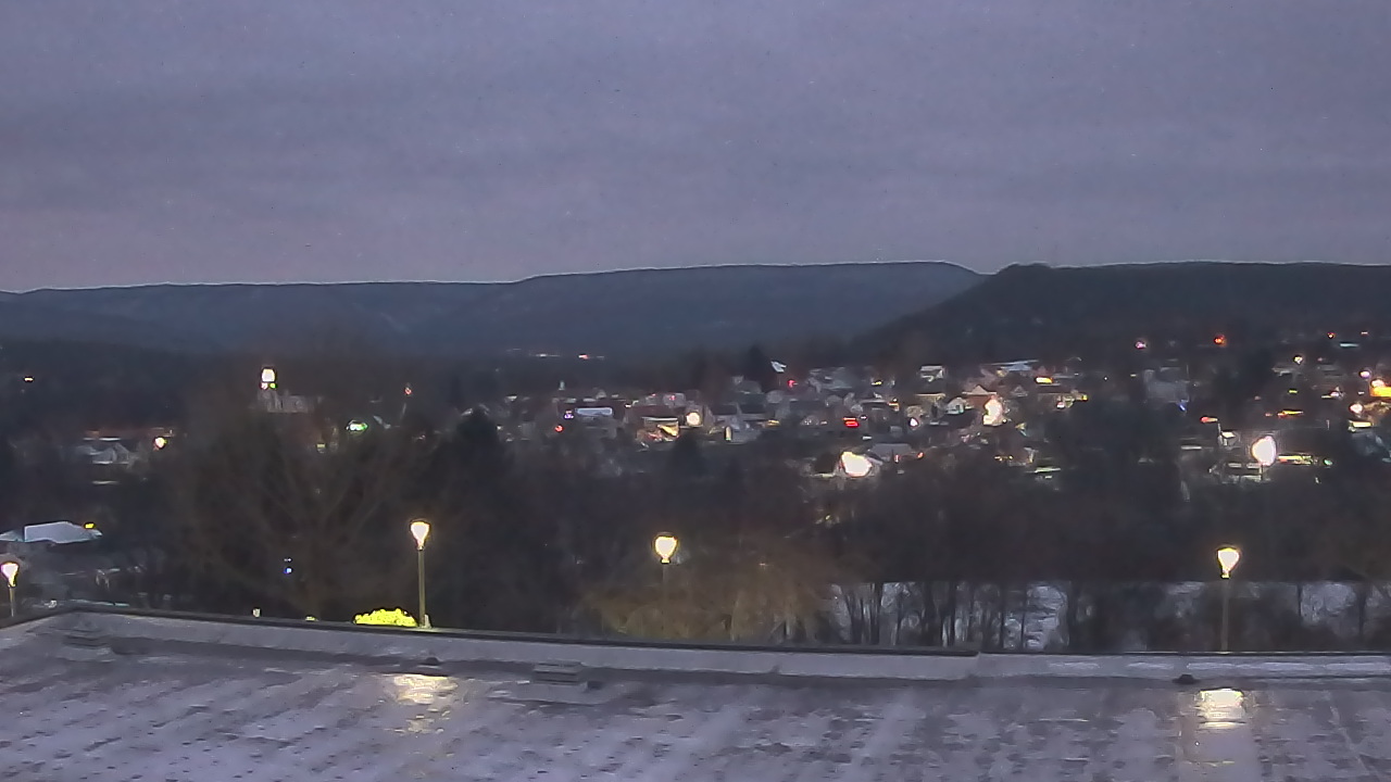 Thumbnail for current weather camera view from Juniata High School in Mifflintown, Pennsylvania