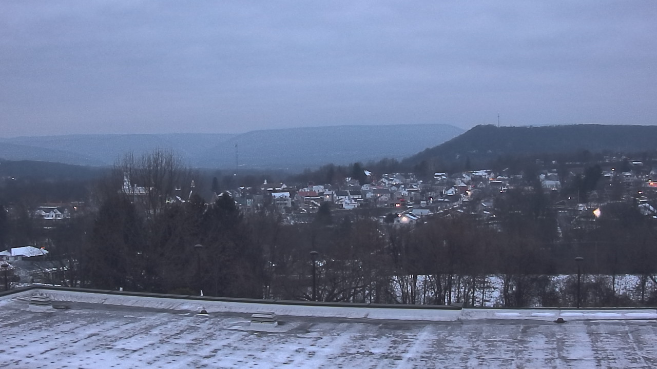 Thumbnail for current weather camera view from Juniata High School in Mifflintown, Pennsylvania