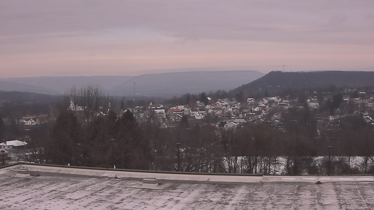 Thumbnail for current weather camera view from Juniata High School in Mifflintown, Pennsylvania