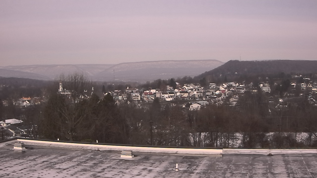 Thumbnail for current weather camera view from Juniata High School in Mifflintown, Pennsylvania