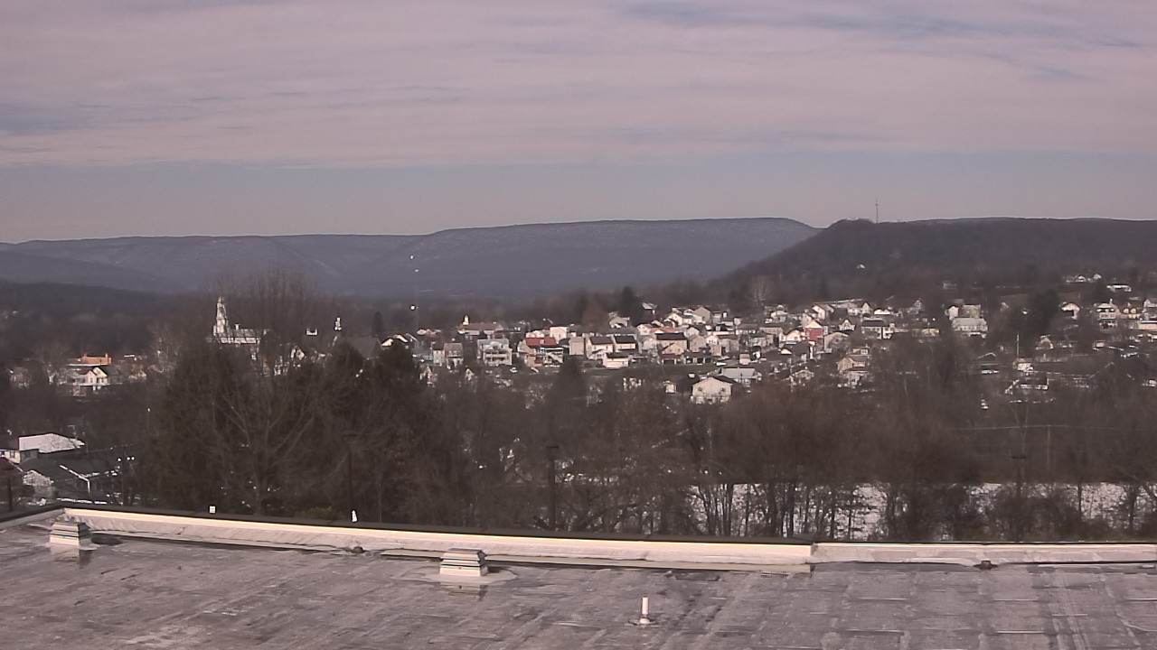 Thumbnail for current weather camera view from Juniata High School in Mifflintown, Pennsylvania