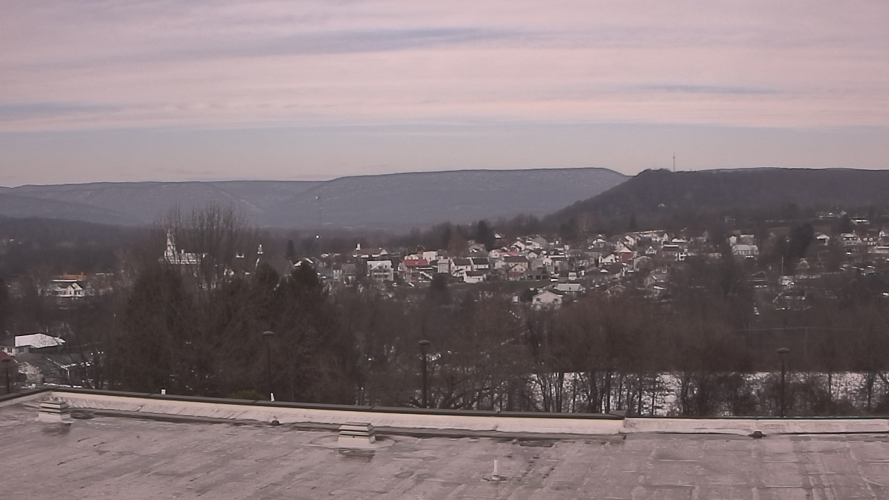 Thumbnail for current weather camera view from Juniata High School in Mifflintown, Pennsylvania