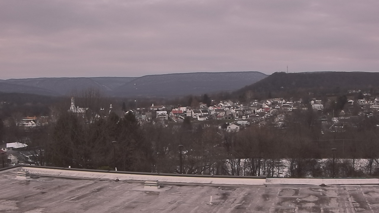 Thumbnail for current weather camera view from Juniata High School in Mifflintown, Pennsylvania