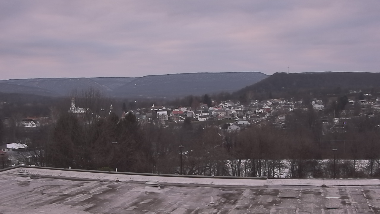 Thumbnail for current weather camera view from Juniata High School in Mifflintown, Pennsylvania