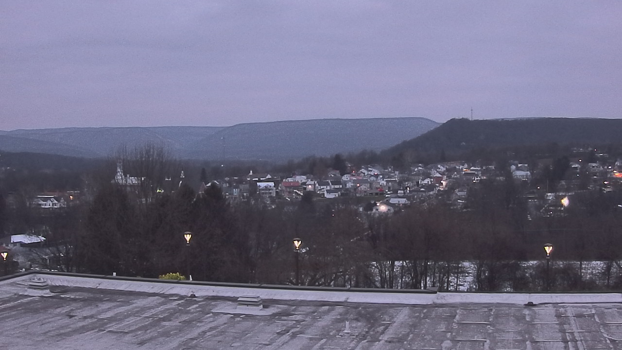 Thumbnail for current weather camera view from Juniata High School in Mifflintown, Pennsylvania