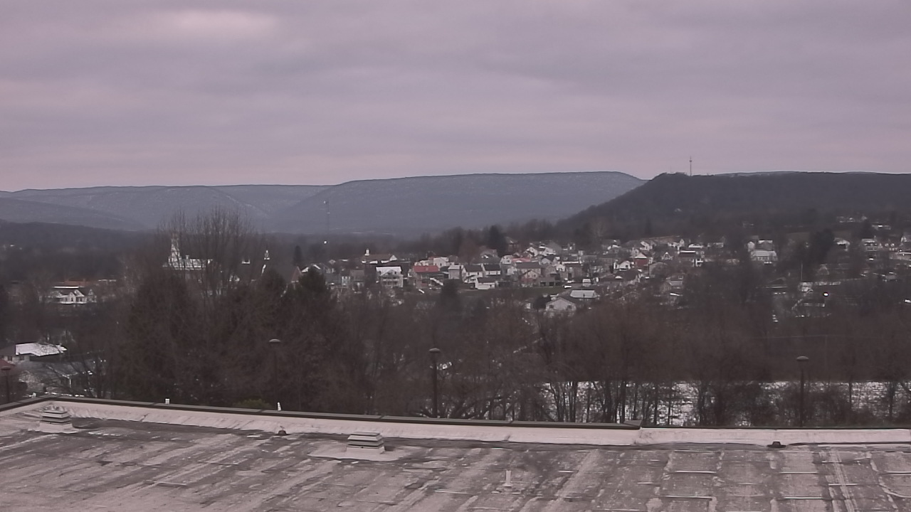 Thumbnail for current weather camera view from Juniata High School in Mifflintown, Pennsylvania