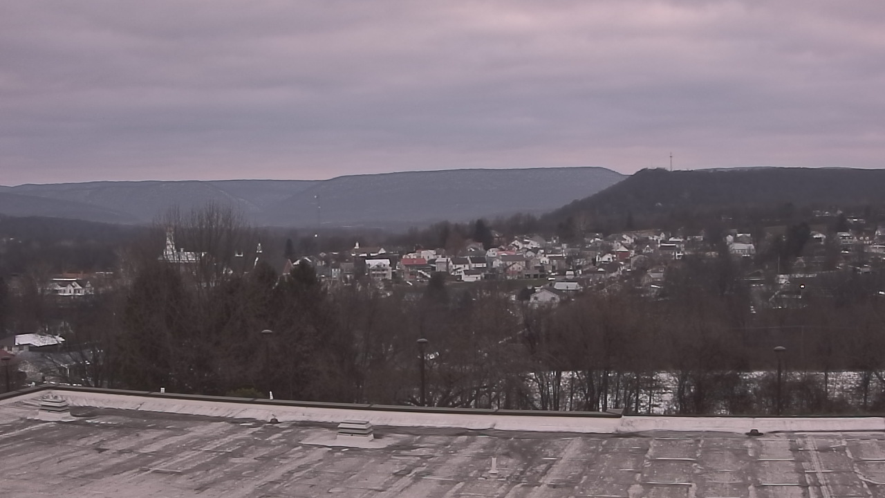 Thumbnail for current weather camera view from Juniata High School in Mifflintown, Pennsylvania