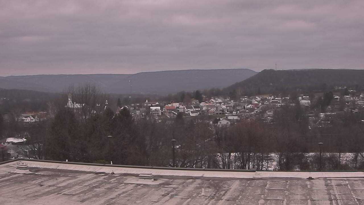 Thumbnail for current weather camera view from Juniata High School in Mifflintown, Pennsylvania