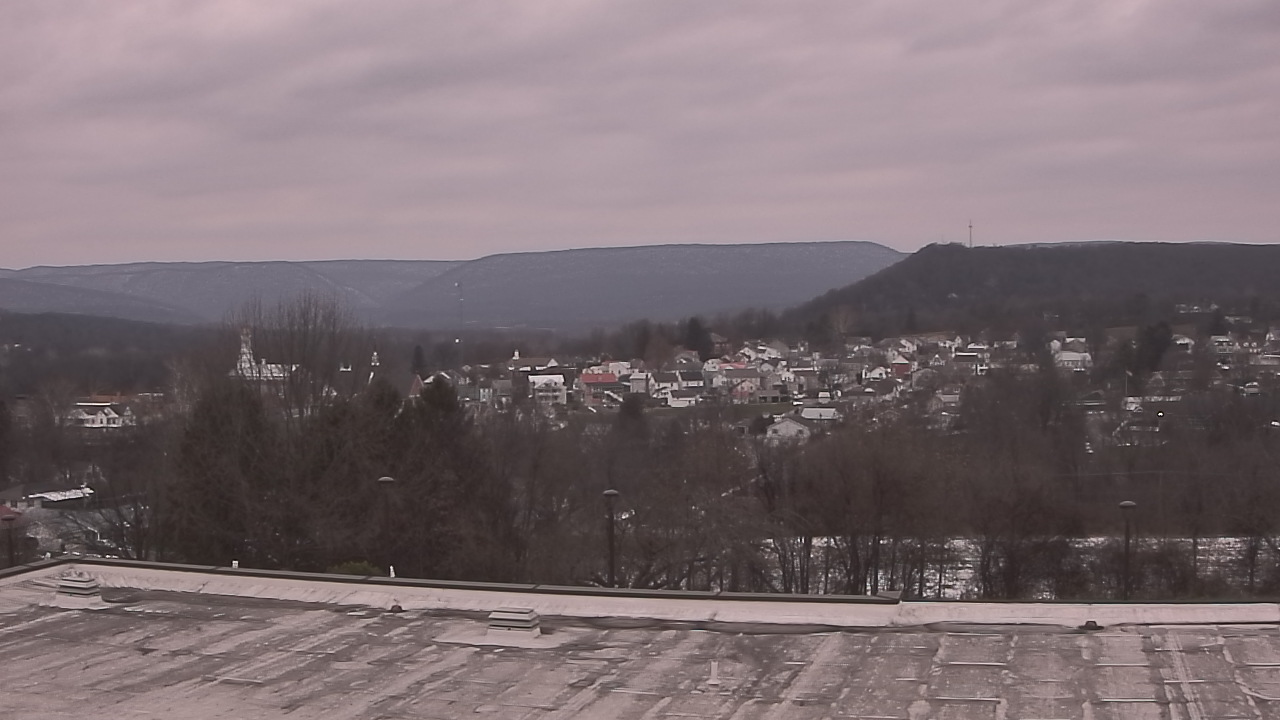 Thumbnail for current weather camera view from Juniata High School in Mifflintown, Pennsylvania