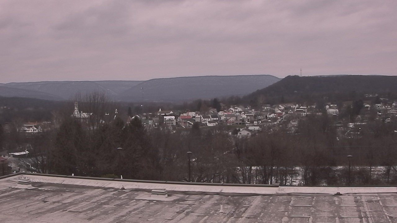 Thumbnail for current weather camera view from Juniata High School in Mifflintown, Pennsylvania