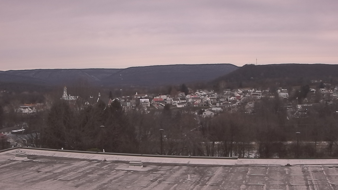 Thumbnail for current weather camera view from Juniata High School in Mifflintown, Pennsylvania