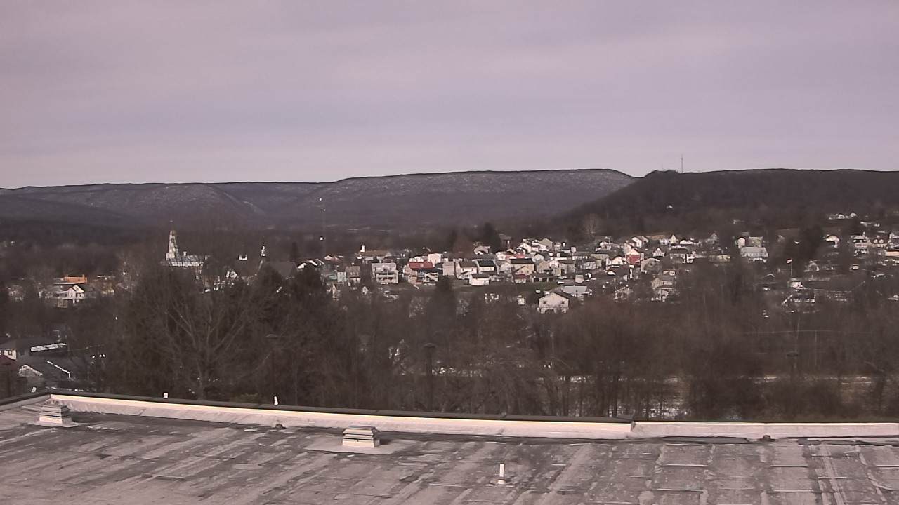 Thumbnail for current weather camera view from Juniata High School in Mifflintown, Pennsylvania