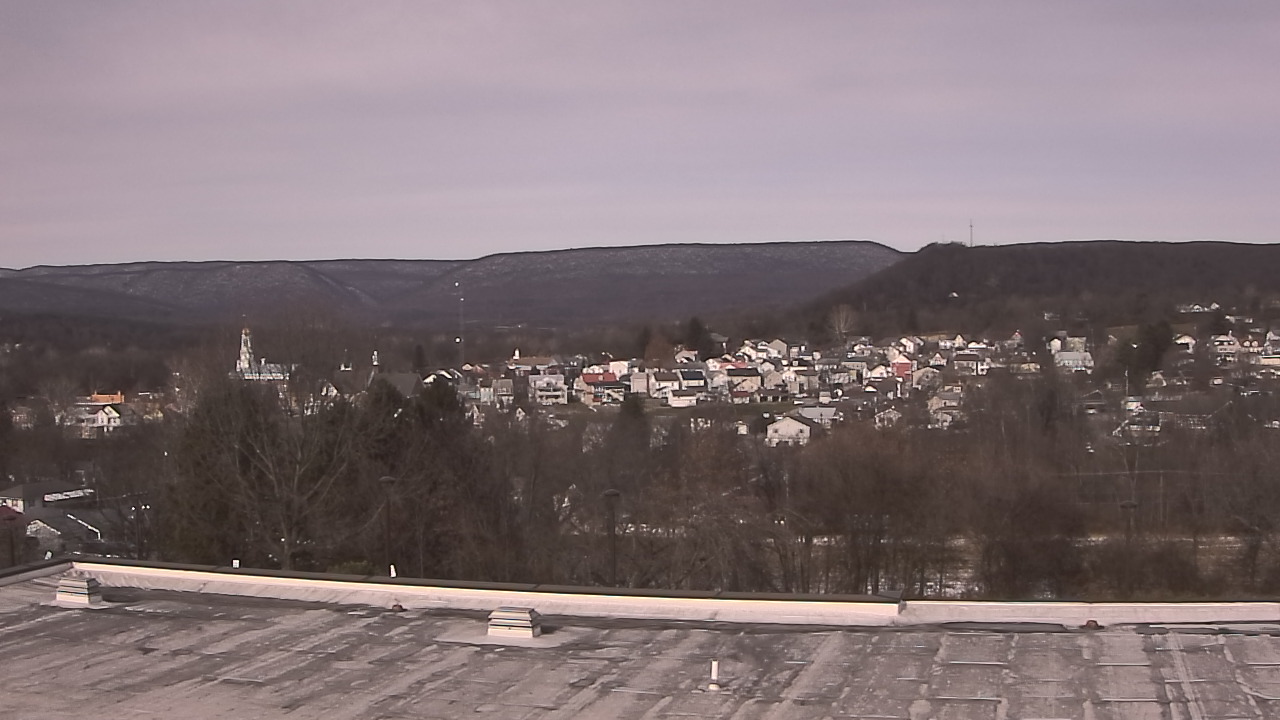 Thumbnail for current weather camera view from Juniata High School in Mifflintown, Pennsylvania