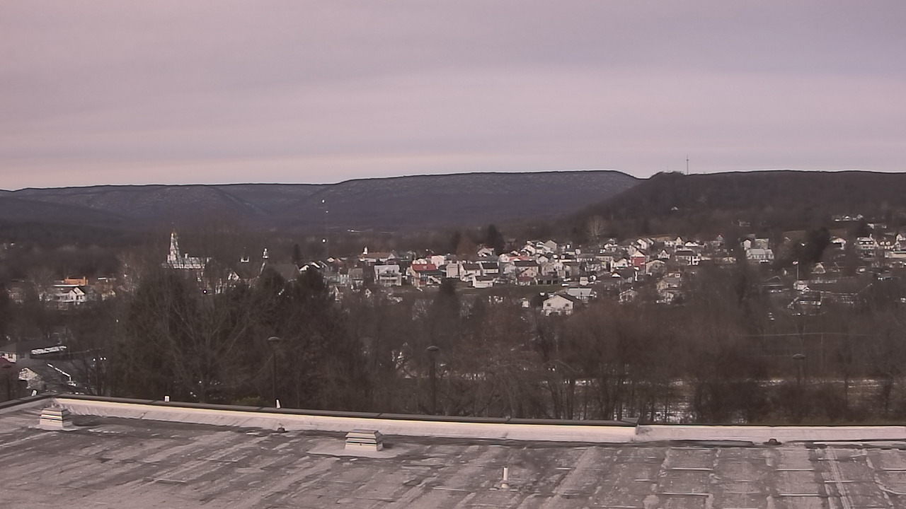 Thumbnail for current weather camera view from Juniata High School in Mifflintown, Pennsylvania