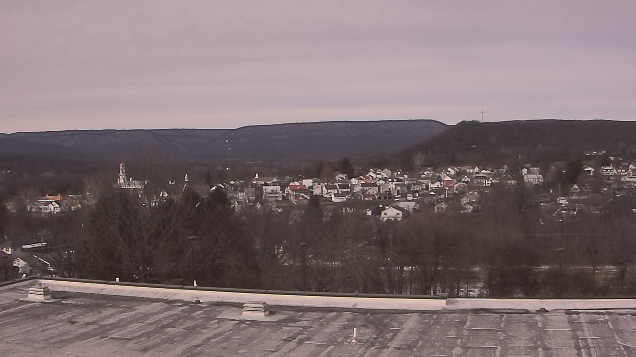 Thumbnail for current weather camera view from Juniata High School in Mifflintown, Pennsylvania