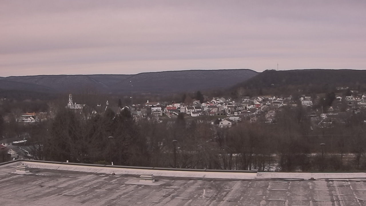 Thumbnail for current weather camera view from Juniata High School in Mifflintown, Pennsylvania