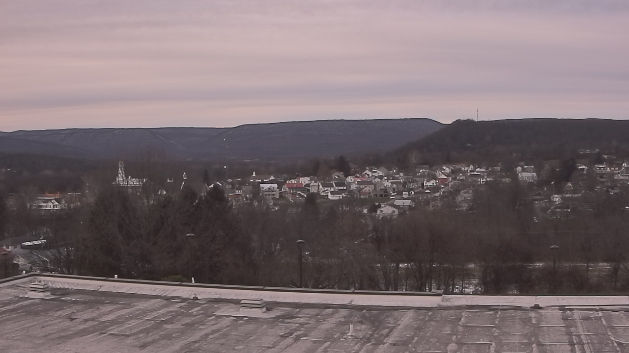 Thumbnail for current weather camera view from Juniata High School in Mifflintown, Pennsylvania