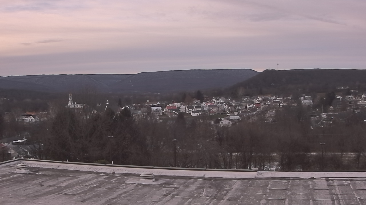 Thumbnail for current weather camera view from Juniata High School in Mifflintown, Pennsylvania