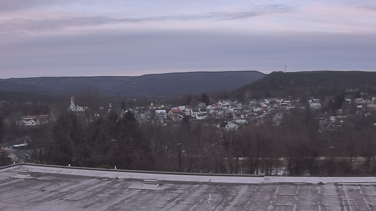 Thumbnail for current weather camera view from Juniata High School in Mifflintown, Pennsylvania