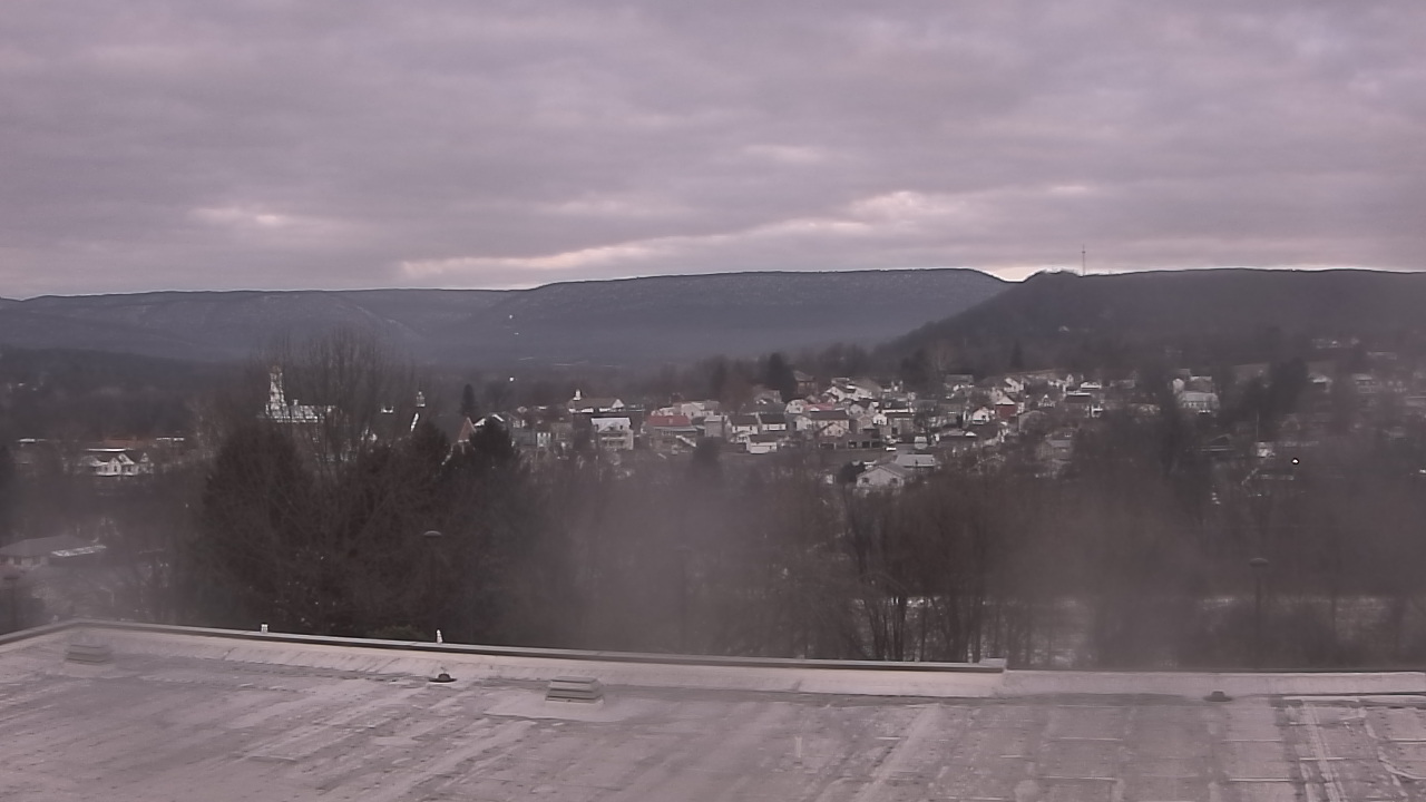 Thumbnail for current weather camera view from Juniata High School in Mifflintown, Pennsylvania